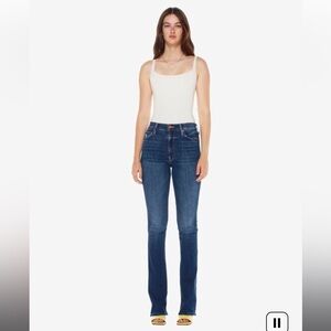 NWT Mother Denim High Wasted Runaway Jeans- Color: Teaming Up